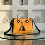 ROUND HANDLE (Mustard+Black)